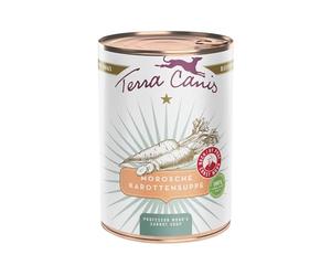 Terra Canis Sopa de Zanahoria Alimento para Perros, 400 g - Ideal para Problemas gastrointestinales y digestivos | para una Flora intestinal Sana | Ingredientes 100% Human-Grade