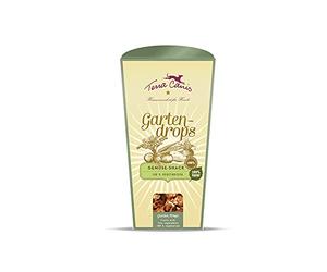 Terra Canis Vegetable & Coconut Flour - Garden Drops, 250g I Galletas vegetarianas Premium para Perros en Calidad alimentaria 100% de Todas Las materias primas I Sin Cereales y sin Gluten