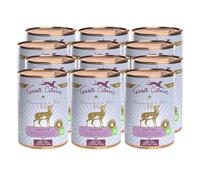 Terra Canis Venado con Tomate, Comida húmeda Senior para Perros, 12x400g