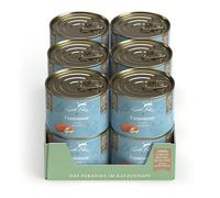 TERRA FELIS - Alimento húmedo monoproteínico de salmón, 12x200 g I alimento Premium para Gatos 100% Human-Grade de Todos los Ingredientes I Buena aceptación | sin Cereales I pienso único