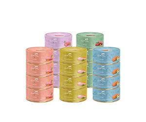 Terra Felis Paquete Gourmet Monoproteína, 20x80g I Alimento para Gatos de Primera alimenticio Todas Las materias primas I 90% de Contenido en Carne, sin Cereales I Alimento Completo