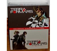 TERRA FORMARS+TERRA FORMARS REVENGE SERIE COMPLETA 6 BLU-RAY+2 LIBROS NUEVO R2