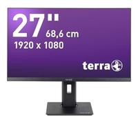 Terra Monitor PV LCD 2748W V3.1 Negro HDMI DisplayPort USB-C GREENLINE Plus VESA Diseño sin marco IPS Tecnología de panel IPS Material permanente Low-Blue-Light