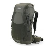Terra Peak® Mochila de Senderismo 40L hombre y mujer (AIRANT 40 GRANDE) Verde - Mochila de montaña, trekking y viaje para exteriores, ergonómica e impermeable con ventilación trasera (transpirable)