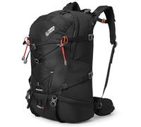 Terra Peak® Mochila de Senderismo 40L para hombre y mujer (FLEX 40 GRANDE) - Mochila de montaña, trekking y viaje para exteriores, ergonómica e impermeable con ventilación trasera (transpirable)