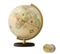 Terra Renaissance 602613Q - Globo iluminado, diametro de 26 cm, color marrón, plástico