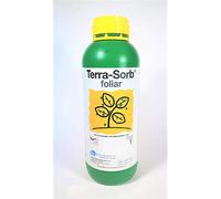Terra-Sorb abono foliar. 1 Litro. Fertilizante a Base de aminoácidos de Hidrólisis Enzimática. Certificado ecológico.