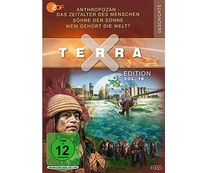 Terra X - Edition Vol. 16: Anthropozän - Das Zeitalter des Menschen / Söhne der Sonne / Wem gehört die Welt? [DVD]