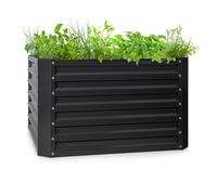 Terrabox 100x100x60 cm Cama de Jardín elevada Antracita