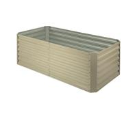Terrabox 180x90x60 cm Cama de Jardín elevada Crema