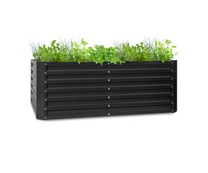 Terrabox 200x100x60 cm Cama de Jardín elevada Antracita