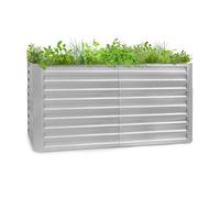 Terrabox 200x100x90 cm Cama de Jardín elevada Plata