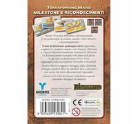 Terraforming Mars - Hitos Y Reconocimientos Expansión Ghenos Italiano