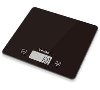 Terraillon - Balanza de Cocina - Tara, Conversión de líquidos - Ultrafina - Capacidad 5 kg - Classic Black
