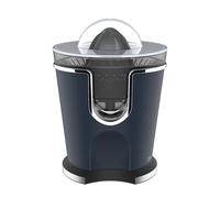 TERRAILLON - NEW MOON - Exprimidor electrónico - 160 W, Velocidades variables, Filtro y boquilla de acero inoxidable, depósito de 300 ml, 2 conos para diferentes cítricos, cuerpo de acero inoxidable