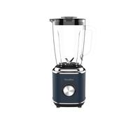 TERRAILLON - NUEVA MOON- Blender eléctrica, capacidad 1,75 L, 600 W, cuenco de cristal, 5 velocidades ajustables, función Pulse, 4 cuchillas de acero inoxidable, tapa antidesbordamiento, cuerpo de