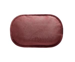 TERRAILLON - VELVET - Bolsa de agua caliente eléctrica, acabado terciopelo, carga rápida 8-12 min, hasta 6 horas de calor, alivia el dolor muscular-menstrual-articular, rosa vieja