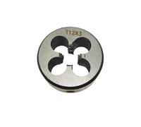 Terraja de Rosca Métrica 1PCS Non-Adjustable Left Right Hand Trapezoid T Round Die TR 6 7 8 9 10 14 16 18 20 22 24 28 30 32 Screw Threading Round Dies(Right Hand,T12X2)