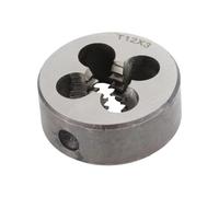 Terraja de Rosca Métrica Matriz trapezoidal de 30° HSS TR die derecha TR8-TR32, utilizada como herramienta de torno for corte y roscado de roscas externas de metal(TR16x3.0)