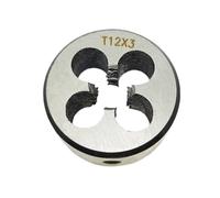 Terraja de Rosca Métrica Troquel TR10 -TR25 * 2/3/4, troquel redondo trapezoidal TR derecho, herramienta de torno de rosca(TR10x3)