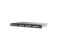 TERRAMASTER Caja de Disco Duro D4-320U - 4Bay 1U Montaje en Rack USB 3.2 Gen2 10Gbps Tipo-C Almacenamiento USB Externo chasis Compacto Intercambiable en Caliente Plug and Play (sin Disco)