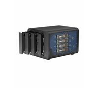 TERRAMASTER D8 - Carcasa híbrida HDD NVMe USB 3.2 Gen 2 de 10 Gbps tipo C de 8 bahías, almacenamiento USB compatible con RAID 0/1/Single/JBOD Exclusive 2+6 RAID Hybrid Disk Array (sin disco)