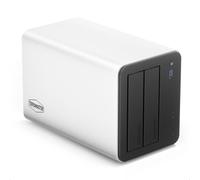 TERRAMASTER F2-425 Plus NAS 2 bahías Intel N150 8GB DDR5 RAM (sin discos) | 2 puertos LAN 5 GbE, 3 ranuras M.2, NAS para trabajo en equipo y servidor multimedia