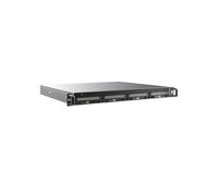 TERRAMASTER Memoria NAS U4-500 - 4Bay Core i3 1215U Ultra-Short 1U NAS, 8 GB DDR5 RAM, puertos dobles de 10 GbE, almacenamiento conectado en red de alto rendimiento para empresas (sin discos)