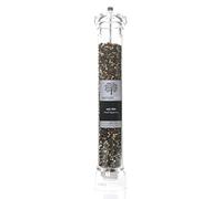 Terramezzo - Molinillo de cerámica mixta (230 g), diseño de pimienta mixta de alta calidad - Cinco pimientas mezcla de pimientos enteros con granos de pimienta y pimienta de pimienta entera
