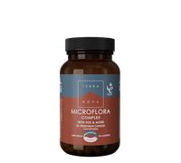Terranova Health Complejo Probiótico y Prebióticos (50 cápsulas) - para apoyar la microbiota intestinal