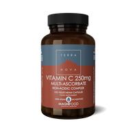 Terranova Health Vitamina C 250 mg Complejo 100 cápsulas - en forma de ascorbatos minerales