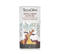 TERRAOLIVE - Aceite de Oliva Virgen Extra, Aceite para Cocinar, Variedad de Aceitunas, Cuerpo Suave, Procedencia España, Montes de Toledo, Envasado en Lata - 5L