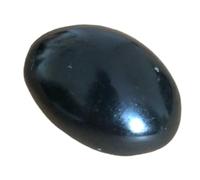 Terrapin Trading Colgante de piedra Shiva Lingam Shivling envuelto en alambre de la buena suerte fortuna rara 3 cm hindú, Piedra preciosa.