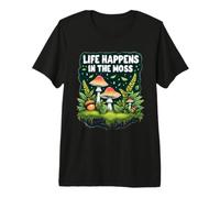 Terrario Bosque En Miniatura Life Happens In The Moss Camiseta Premium