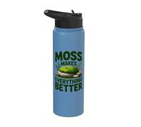 Terrario Bosque En Miniatura Moss Makes Everything Better Stainless Steel Insulated Water Bottle