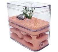 Terrario Castillo de Hormigas, Castillo de Hormigas, Granja de Hormigas, Caja de cría de formicario, Juguete Educativo for niños, 12 x 6 x 10 cm