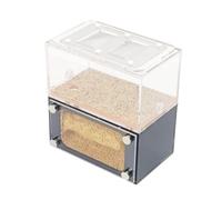 Terrario Castillo de Hormigas, Terrario de Hormigas con Zona de alimentación, acrílico Transparente, 13 cm