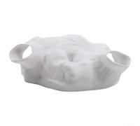 Terrario de acuario Escondite de esquina de raíz de manglar sintética que ahorra espacio, camarones de peces reptiles para cueva, aspecto natural, polilactida a base de plantas, negro o blanco, 1