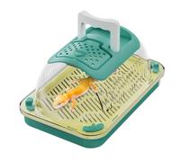 Terrario de Lagarto Transparente: portátil para criadores de Reptiles, recinto de hábitat Multiusos, transportador de Viaje Seguro | Gecko Camaleón Rana Arbórea Mascota Lagarto Hábitat Alimentaci