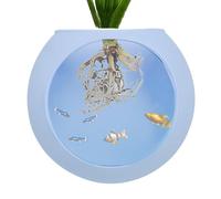 Terrario de pared - Floreros de pared | Maceta de pared sin taladrar, jarrón de silicona adhesivo fuerte, maceta de pared, jarrón de flores de globo, macetas de terrario para plantas