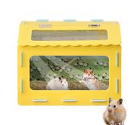 Terrario de Reptiles - Con Pólvora Hábitat - 40x30x30 Cm Jaula Reptil Ventilada | Para Polluelos Hamsters Erizos Serpientes Ranas Interior Exterior