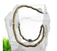 Terrario Enredaderas | Decoración Artificial Flexible de Jungla | Accesorios para Escalar Geckos - para Uso doméstico, jaulas y hábitats de Geckos y