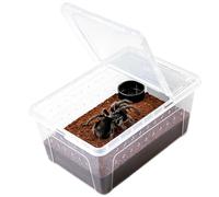 Terrario Gran de alimentación ventilada Transparente Jaula | Recinto para Reptiles y Camaleones Para Dragón Barbudo Iguanas Tortugas & Anfibios Arañas Saltosas