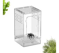 Terrario para Mantis Religiosa Terrario Transpirable para Reptiles | Hábitat Pequeño Para Arañas Y Reptiles Para Cría Y Alimentación Interior De Lagartijas Ranas Cangrejos Ermitaños Animales