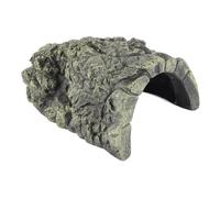 Terrario Tortugas de Tierra Cueva Tortuga Tierra Cueva Reptiles Tortuguera Cristal Cueva De Piedra Refugio Casa Escondida De Tortugas para Reptil Tortuga Rana Zoológico Adorno Decoración (L)