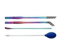 Terrarium Aquarium Tools, Rubber Tip Aquarium Tweezers, Comfortable Precision Grip, 0.39 Inches Professional Reptile Supplies For Geckos, Lizards, and Bearded Dragons