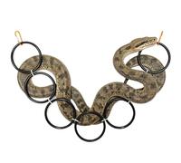 Terrarium Schlangen-Kletterspielzeug - Flexibles Kletterseil Ornament | Reptilienbecken Enrichment-Ringe | Terrarienzubehör Für Bartagamen Echsen Geckos Chamäleons Leguane Schlangen Spinnen