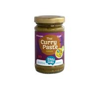 TERRASANA PASTA DE CURRY VERDE TAILANDESA - pasta de trigo como base de muchas comidas, peso 120 g, forma la base de muchos platos de pasta y combina funcionalidad práctica y sensación agregada