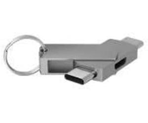 TerraTec Connect C500 - Adaptador USB Tipo C a USB Tipo C con Entrada Micro USB