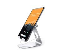 Terratec iTab-M silber Smartphone & Tablet Multiwinkel-Ständer aus Aluminium